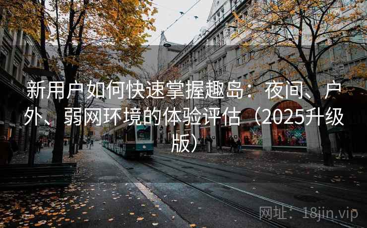 新用户如何快速掌握趣岛：夜间、户外、弱网环境的体验评估（2025升级版）