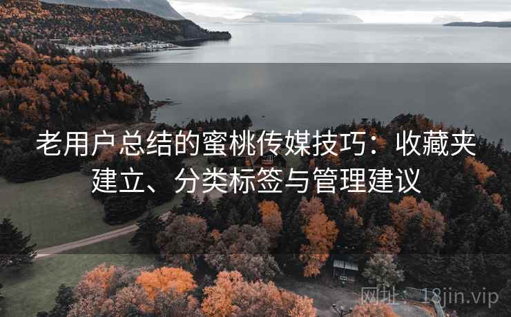 老用户总结的蜜桃传媒技巧:收藏夹建立、分类标签与管理建议 老用户总结的蜜桃传媒技巧:收藏夹建立、分类标签与管理建议