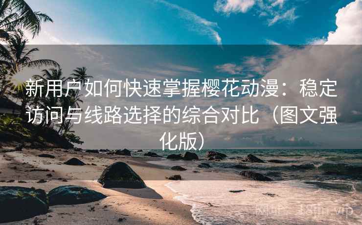 新用户如何快速掌握樱花动漫：稳定访问与线路选择的综合对比（图文强化版）