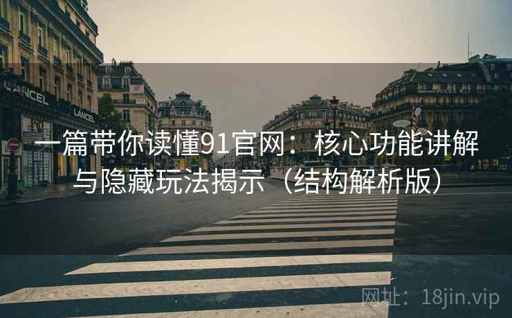 一篇带你读懂91官网：核心功能讲解与隐藏玩法揭示（结构解析版）