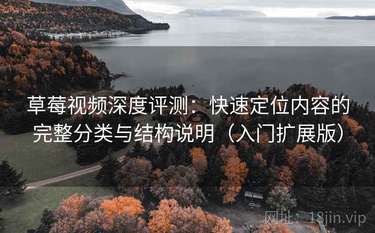 草莓视频深度评测：快速定位内容的完整分类与结构说明（入门扩展版）